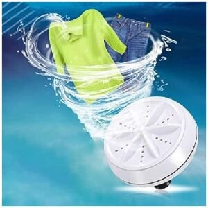 Portable Mini Washing Machine Ultrasonic Turbine Washer