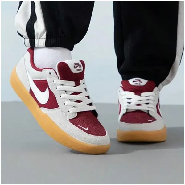 Nike SB Force 58 Skate Team Red Men Shoes (KS132) - Image 2