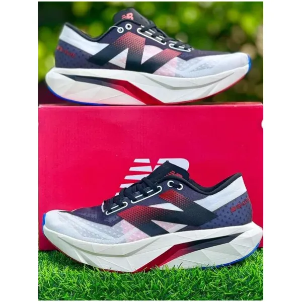 New Balance SC Elite White Black Red Men Shoes (KS105)
