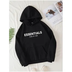 Premium Cotton Essentials Hoodie For Men (WA90)