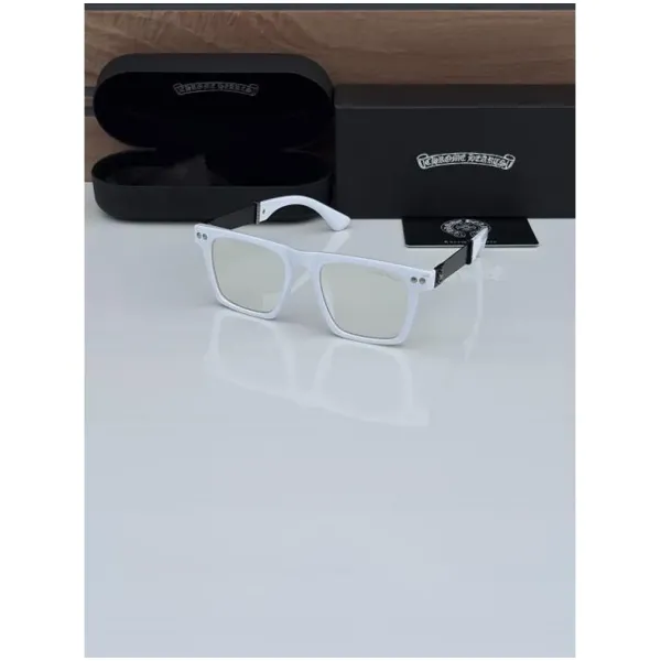 Stylish Chrome Heart Sunglasses (ETS44)