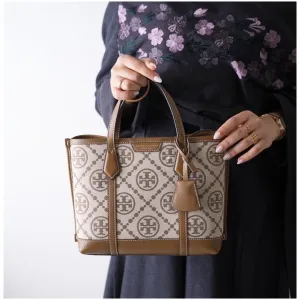 Tory Burch Big Tote Jacquard Signature With Dust Bag For Women (LAB1388)