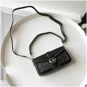 Coach Georgie Shoulder Bag With OG Box For Women (FT493)