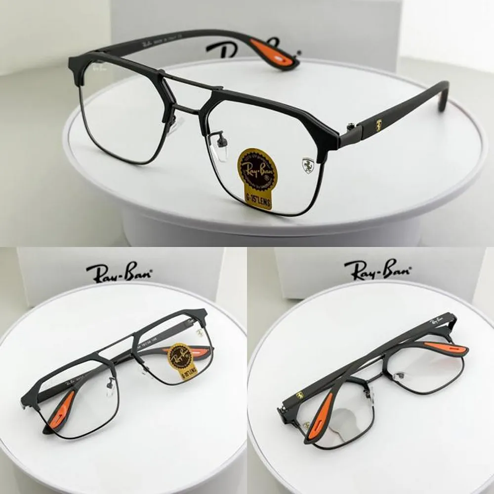 Trendy Rayban Sunglasses Grey Plano (SW6046) - Image 4