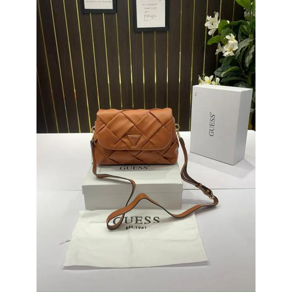 Premium Guess Shoulder Bag With Og Box For Women (BOT2146) - Image 2