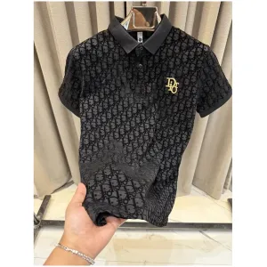 Dior Embossed Polo T-shirt