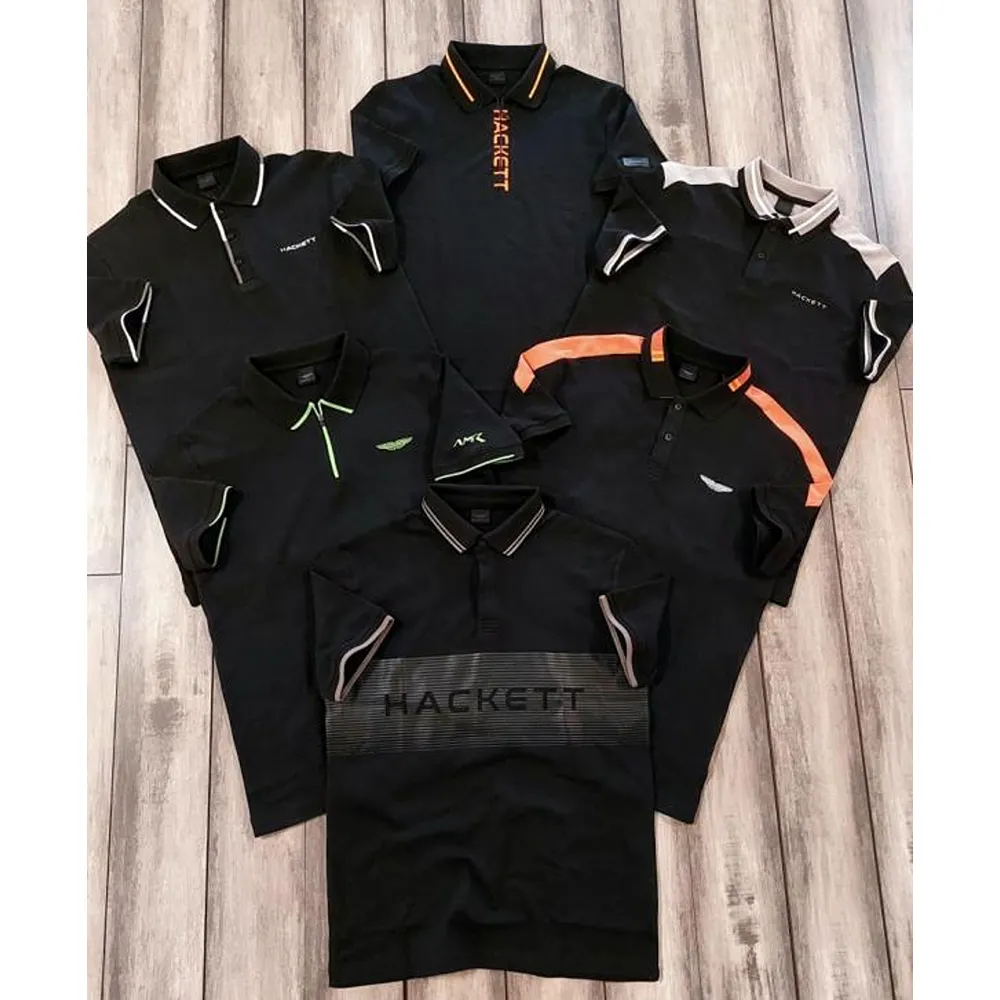 Trendy Hacket Interlock T-shirt Compact For Men (BOT2523) - Image 2