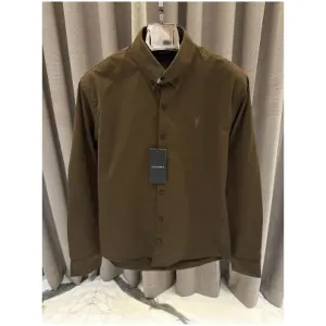 All Saints Chest Logo Shirt