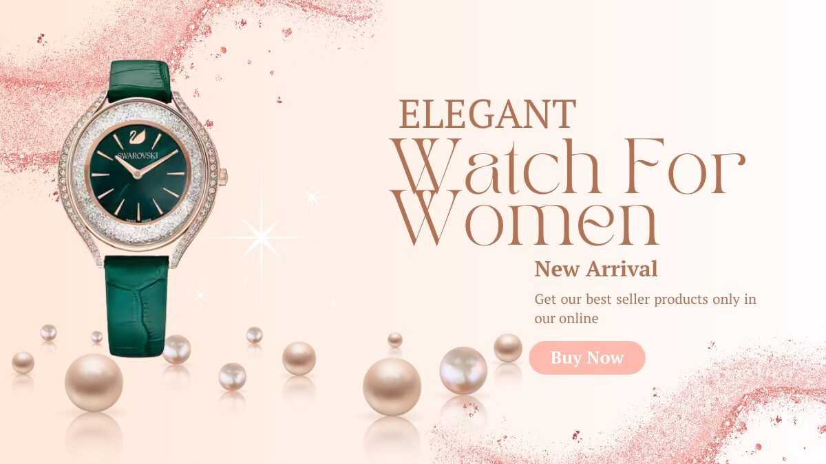 Bold Swarovski Watch